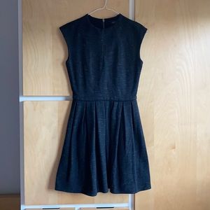 Aritzia Talula Black Skater Dress with Pockets
